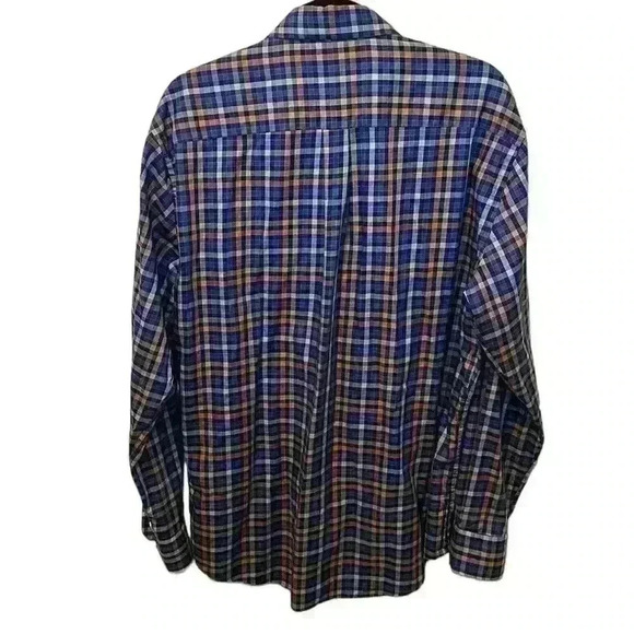 Peter Millar Crown Ease Patton Sport Shirt Long Sleeve Button Down Men’s Size L - Picture 3 of 10